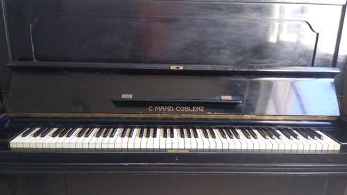 Piano Vertical Aleman Carl Mand Coblenz