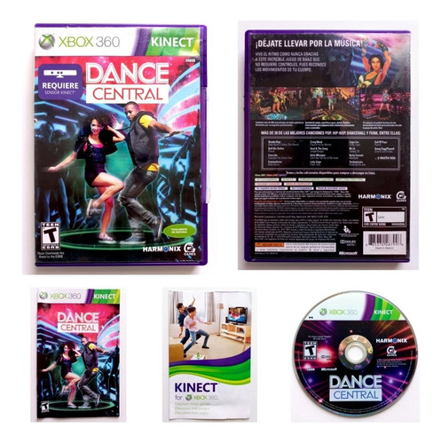 Dance Central Kinect Xbox 360 - Totalmente En Español 