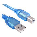 Cable Usb A/b Para Impresora 25cms Mallado
