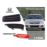 Par De Rejillas S/hoyo Honda Accord 2006-2007