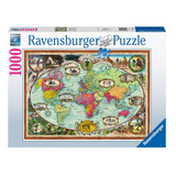 Rompecabezas Ravensburger 16995 Paseo En Bicicleta Mundo 1000p 