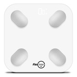 Balança Digital Smart Corporal C/ Bioimpedância App Branca Cor Branco