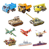 Set De Regalo Keentame 3d Puzzles Para Niños Diy Jigsaw Toys