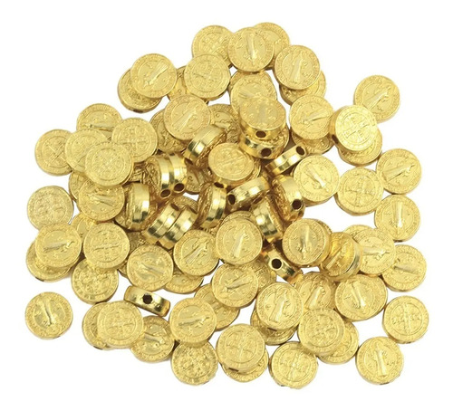 Separador San Benito Medalla 100 Pzas Pulsera Collar Joyería | MercadoLibre