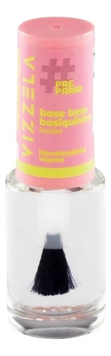 Esmalte Vizzela #pre Para! Base Bem Basiquinha 9ml Cor Incolor