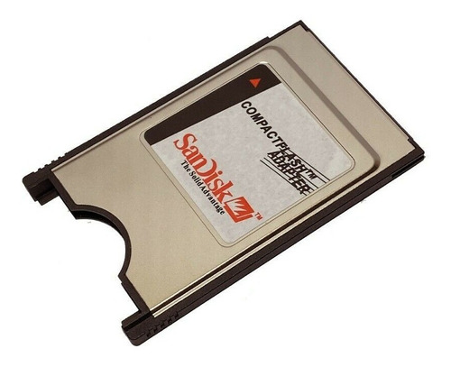 Adaptador Memoria Compact Flash A Pcmcia Sandisk Cf Pc Card