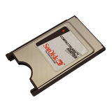 Adaptador Memoria Compact Flash A Pcmcia Sandisk Cf Pc Card