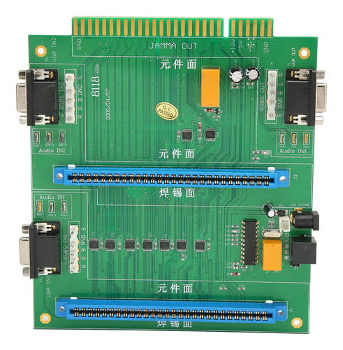 2 Em 1 Para Slots Jamma Pc Board, Fáceis De Instalar, Contro