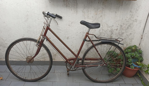 Bicicleta Inglesa Antigua Con Dínamo