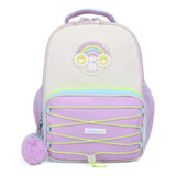 Mochila Chimola Colorblock Girl 14 Pulgadas Fs56