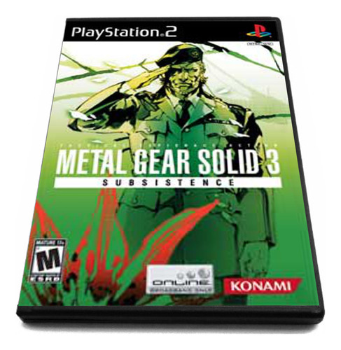 Juego Para Ps2 - Metal Gear Solid 3 Español