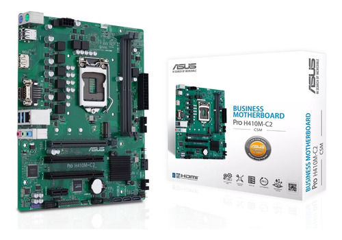 Motherboard Asus Pro H410m-c2/csm 1200 Intel 11va Gen Ddr4 