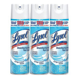 Paquete De 3 Aerosoles Desinfectantes Lysol 592711 Cst- 475g