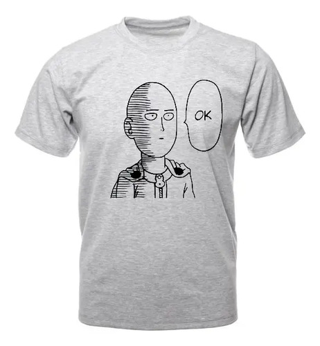 Playera One Punch Man Saitama Ok Anime