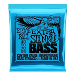 Encordado Para Bajo Ernie Ball 4 Cuerdas 040 Originales