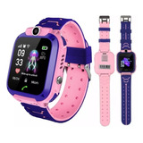 Reloj Inteligente Para Niños Gps Sos 1.54'' Trajepara Regalo