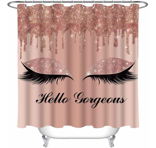 Hello Gorgeous Juegos De Cortinas De Ducha, Unicorn Eye...