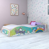 Cama Infantil Nena Unicornio 1,40 Mts  