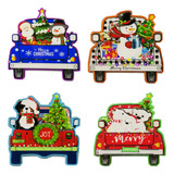 Pack 4 Iman Magneto Navideños Decoracion Navidad Coleccion 3