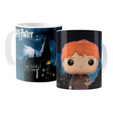 Mug Ron Personaje Harry Potter Taza Ceramica 11 Onz