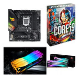 Kit Gamer Core I9 10th + Asus Z490-g + Memoria Xpg D60 32gb