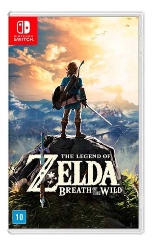 The Legend Of Zelda Breath Of The Wild (jogo Físico Nintendo