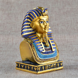 Rey Faraón Egipcio Tut Busto Decoración Para 6 ''h