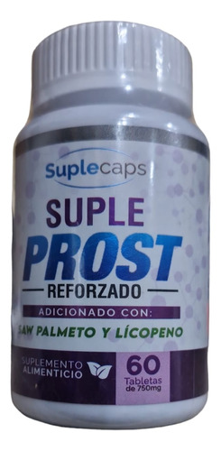 Suple Prost Con 60 Tabletas De 750 Mg C/u Suplecaps