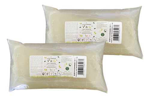 Glicerina Quimiz Base Vegetal V&g Sabonete Transparente 2kg