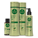 Kit Haskell Jaborandi Shampoo Condic. 300ml 4 Itens Completo