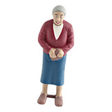 Figura De Personas En Miniatura, Figura De Personas Abuela