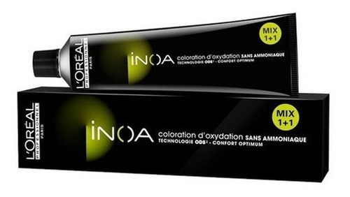  Tintura Sin Amoniaco Loreal Inoa Profesional Coloracion 60gr Tono 6.3