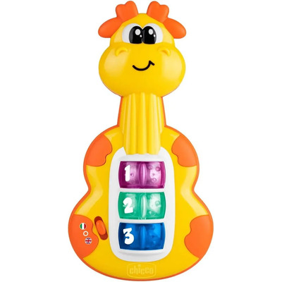 Chicco Guitarra Jirafa, Sonajero Bebés 12 Melodías 3 Teclas | MercadoLibre