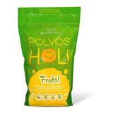 Polvos Holi Maxibolsa 650 G Con Aroma Frutal Color Amarillo Vainilla