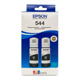 Kit Tinta Epson T544 / T544120-2p / Negro 2 Piezas L3110 