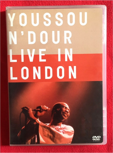 Dvd   Youssou  N' Dour    Live In London   Edición Americana
