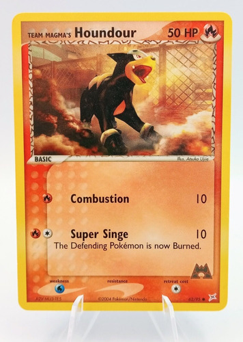 Cartas Pokemon S&m Crimson Invasion Houndour 58/111