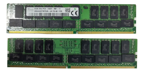 Memoria Ram Color Verde 32gb 1 Sk Hynix Hma84gr7mfr4n-uh