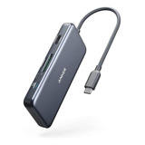 Anker Hub - Usb-c Hdmi Sd Usb-a Usb-c - 7 En 1 - A8346