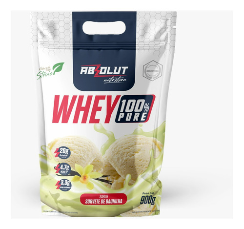 Whey Concentrado 100% Pure 900g Absolut Nutrition