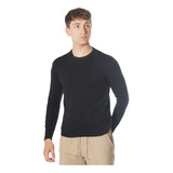 Sweater Hombre Liso Cuello Redondo Hilo Algodon A6