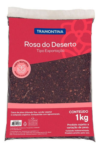 Substrato Rosa Do Deserto 1kg - Tramontina