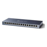 Switch To-link Gigabit Tl-sg116e, Gerenciável De 16 Portas