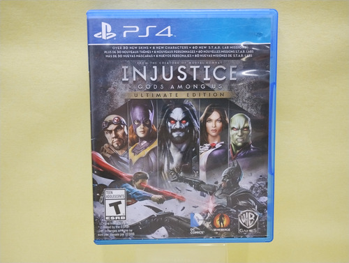 Injustice Gods Among Us Ultimate Edition Ps4 Físico Usado.