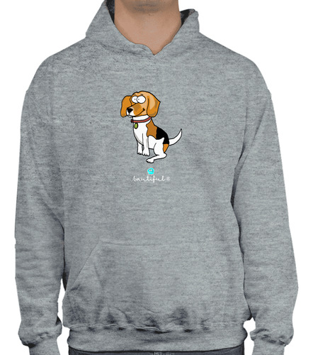 Sudadera Hoodie Diseño Perro Beagle - Doglover