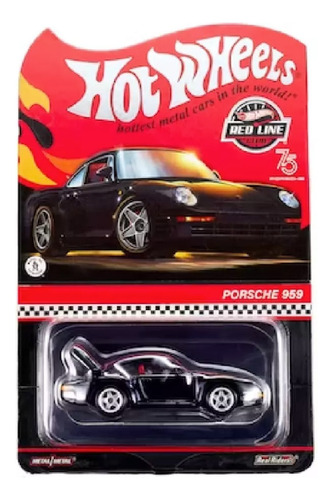 Hot Wheels Porsche 959 1986 Rlc Preto Novo 2023