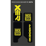 Rockshox Boxxer Kit4. Sticker Para Suspensión De Bici Mtb.