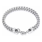 Pulsera Masculina Acero Quirúrgico Hombre Moda - Brazalete