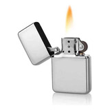 Encendedor A Bencina Cromado Tipo Zippo Recargable Diseño