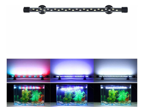 Lámpara De Acuario Con Luz Led, Tanque De Peces Sumergible B